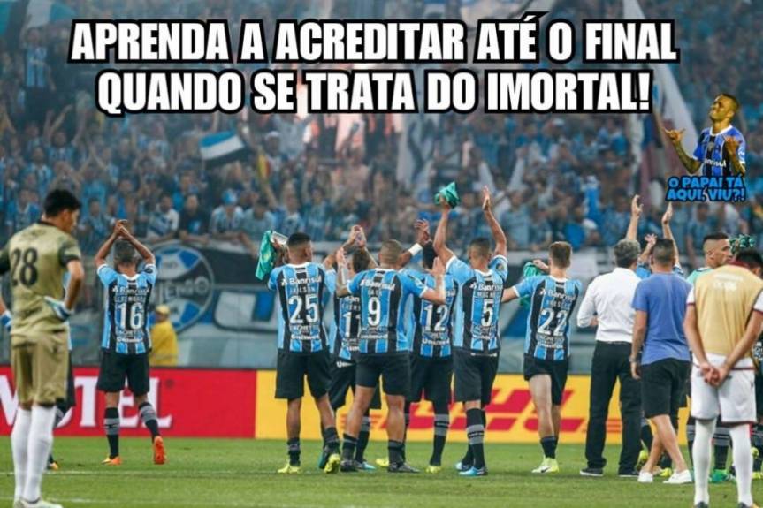 CR7 colorado, Luan sumido e Gabiru: memes da derrota do Grêmio no