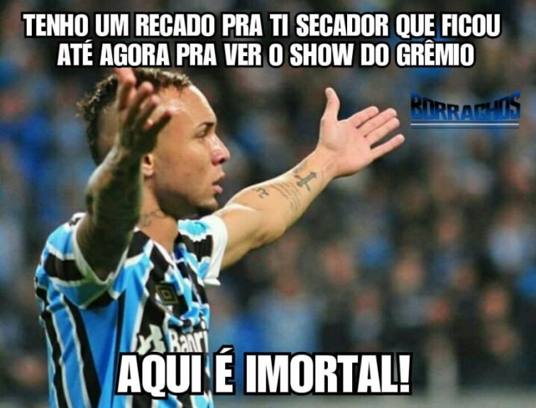 CR7 colorado, Luan sumido e Gabiru: memes da derrota do Grêmio no