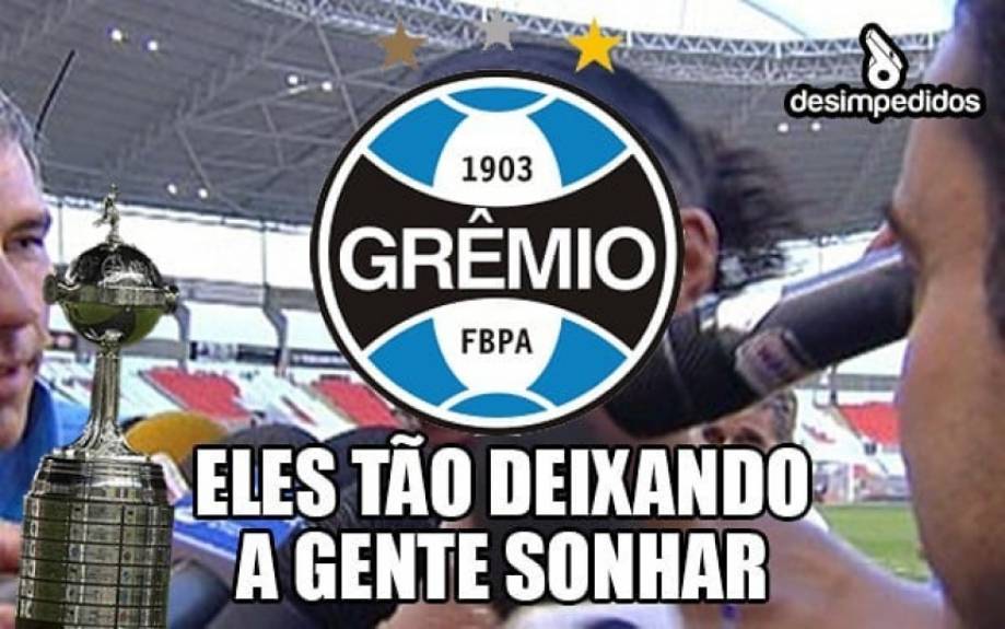 Os Melhores Memes Da Classificacao Do Gremio Na Libertadores Fotos R7 Lance