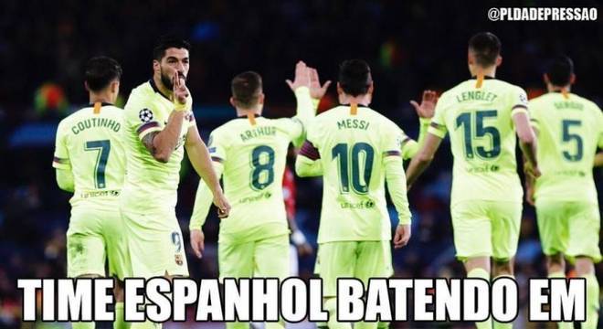 Memes: Manchester United 0 x 1 Barcelona