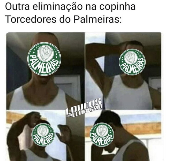 Não tem Copinha e nem Mundial', veja memes da queda do Palmeiras - Fotos -  R7 Humor Esportivo