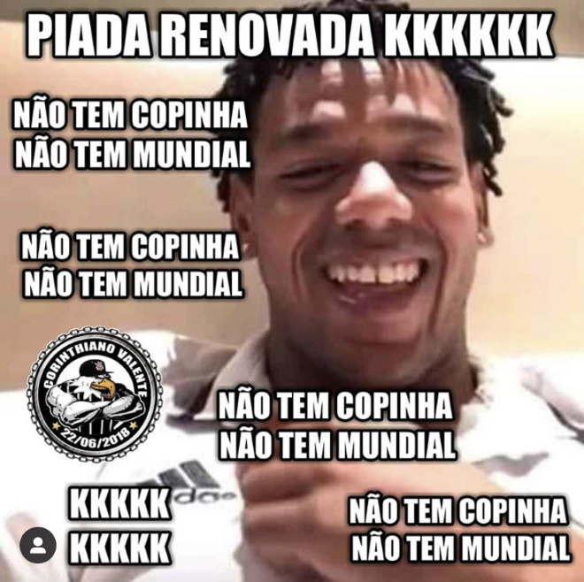 Não tem Copinha e nem Mundial', veja memes da queda do Palmeiras