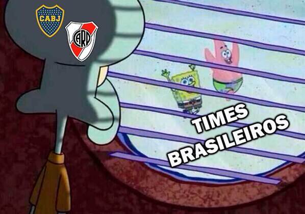 Memes provocam equipes argentinas após eliminações precoces na Libertadores.