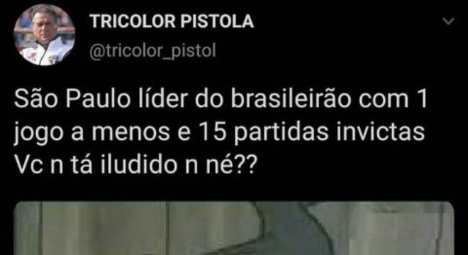 São Paulo: Memes mostram empolgação após liderança no Brasileirão