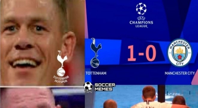 Memes: Tottenham 1 x 0 Manchester City