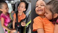 Menino com paralisia cerebral recebe visita da melhor amiga em casa pela 1ª vez e vídeo viraliza