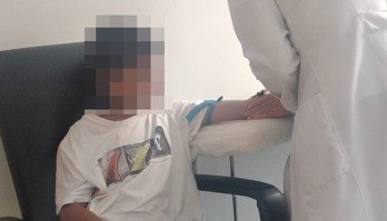 Menino que comeu lagartixa segue com baixa imunidade e infecção (Arquivo cedido ao R7)