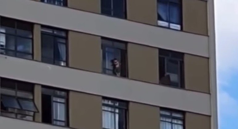 Polícia localizou o apartamento e deu orientações para evitar novos acidentes