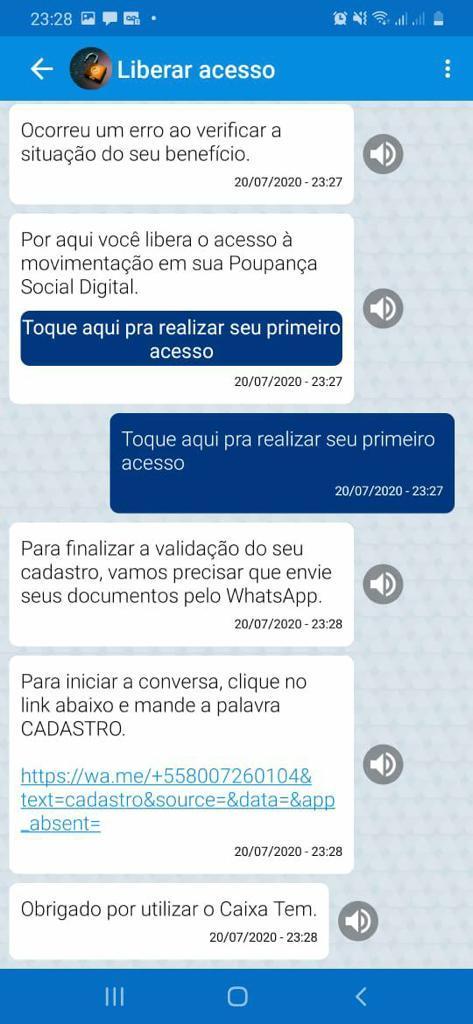 O que é a mensagem DEB ELO no Caixa Tem? Notificação tem deixado