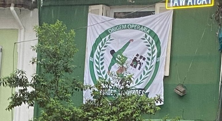 Barões Alviverde, movimento popular do Palmeiras, também deixou uma mensagem