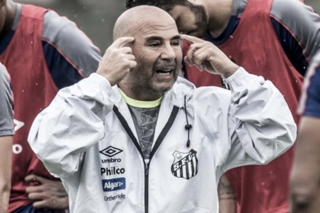 Mentalidade e intensidade: Jorge Sampaoli espera do Santos um time ofensivo, que priorize a posse de bola