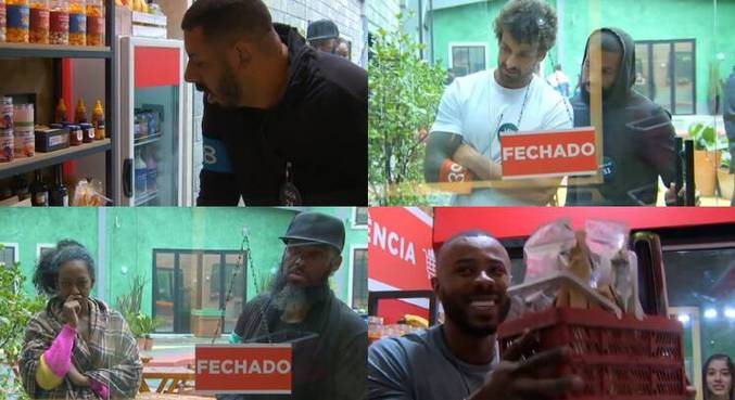 Participantes cobiçaram alguns itens da lojinha