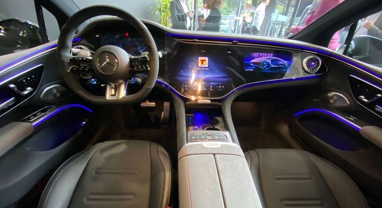 Interior conta com acabamento arrojado e futurista