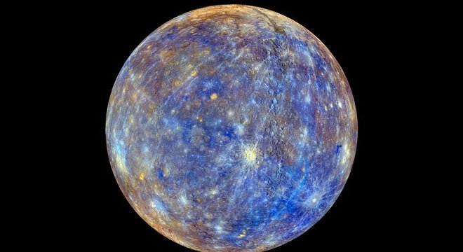 Mercúrio encolheu mais que a Lua