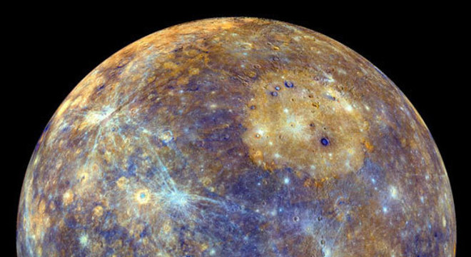 Assim como a Terra, Mercúrio tem um campo magnético, mas bem mais fraco