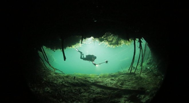 Cenotes eram muito utilizados para rituais da civilização maia 