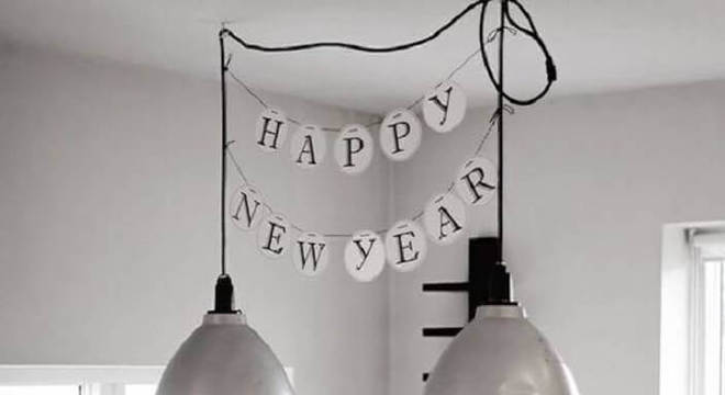 mesa de ano novo decorada simples 