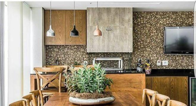 Mesa de madeira para cozinha de madeira