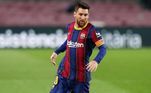 Lionel Messi, já eliminado da competição, possui os mesmos números de Lewandowski, 5 gols em 6 jogos