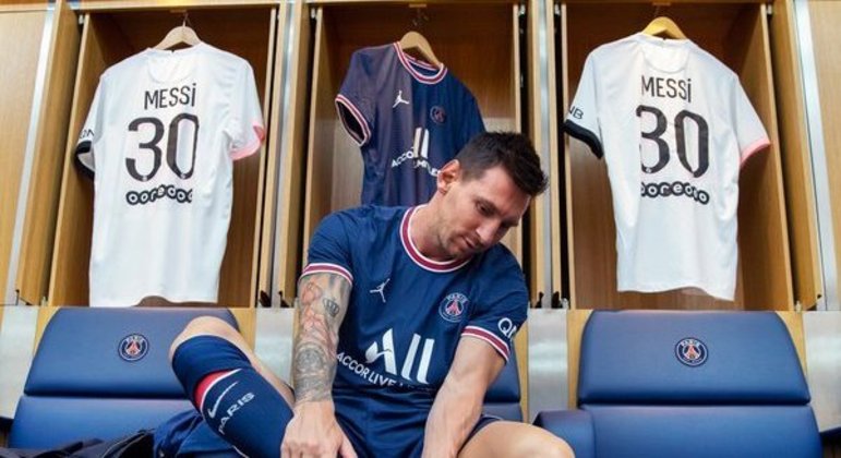 Jamais a camisa de um jogador vendeu tanto em tão pouco tempo. PSG já fatura com Messi