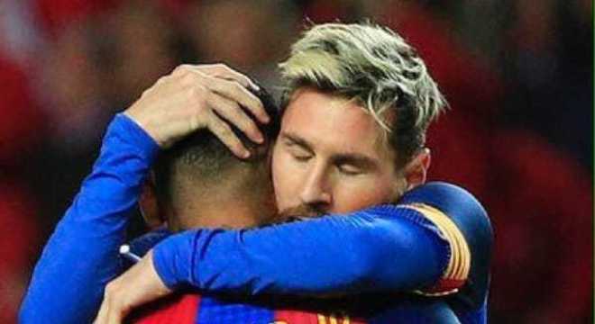 Messi realmente se encantou com o futebol e amizade oferecidos por Neymar