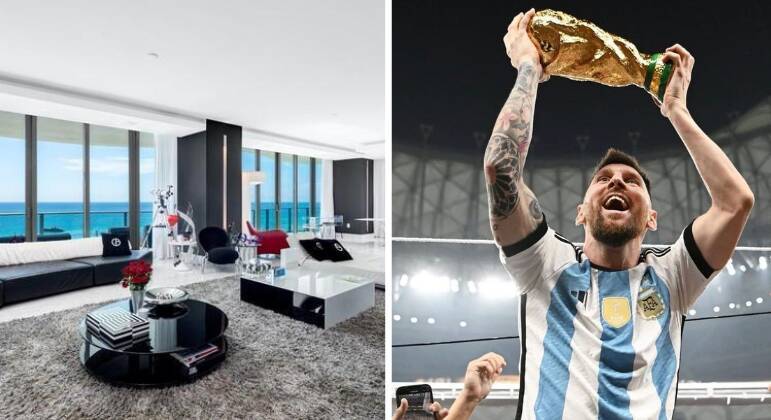 2. Duplex de luxo de MessiDiante do valor que o técnico português receberia, o duplex de luxo de Lionel Messi, que soma 511 m² e é avaliado em R$ 38 milhões, poderia estar na sua lista de desejos. Abel poderia desfrutar do spa, do terraço gigante e dos quatro quartos do apartamento sem gastar um terço do seu salário