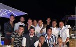 Messi também convidou os amigos da seleção argentina e PSG, como Dí Maria, Paredes, Papu Gómez, etc