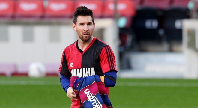 Messi faz homenagem para Maradona em goleada do Barcelona – ESPORTE NEWS