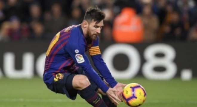 Messi - Barcelona x Valencia