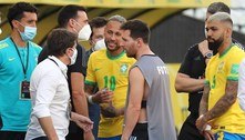 Conmebol suspende Brasil x Argentina; Fifa decidirá o caso 