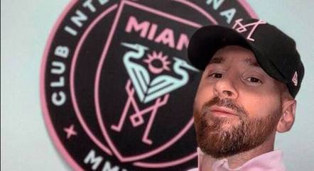 Messi posou com uniforme do Inter de Miami