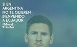 Tem Messi no Equador