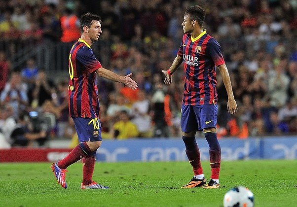 Messi, Neymar, Barcelona 2013,