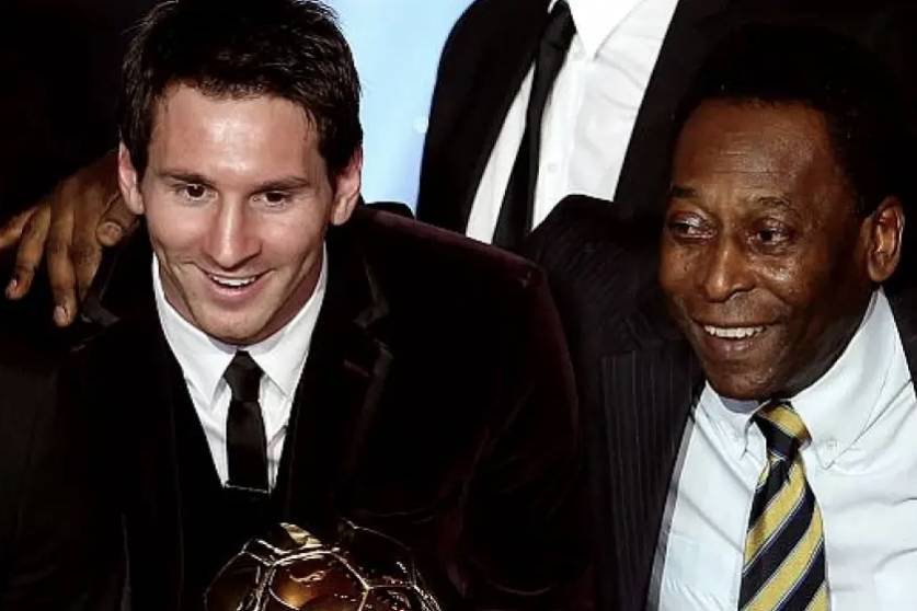 Revista inglesa elege Messi maior da história; Pelé fica em 4º