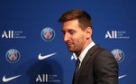 Veja fotos da chegada de Messi ao Paris Saint-Germain
