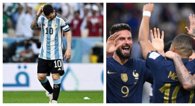 Messi tenta reverter despedida amarga, e França tenta confirmar favoritismo neste sábado