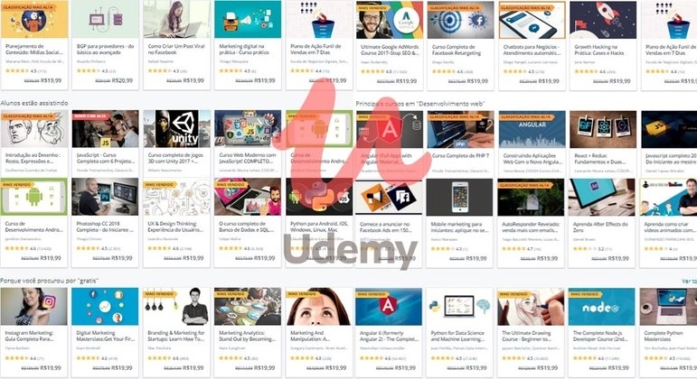 meta 2019 - Udemy, maior plataforma de cursos online no mundo
