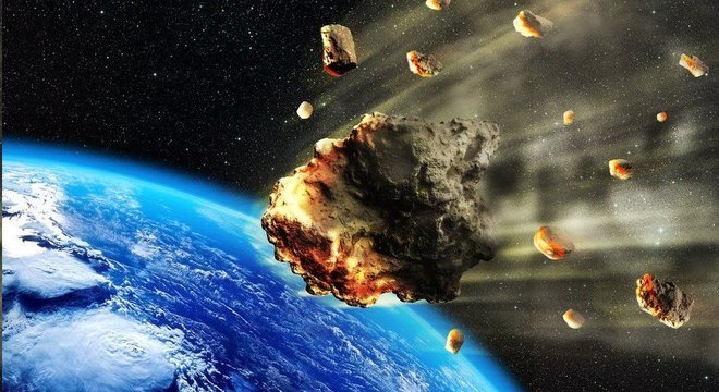 Dezenas de meteoritos são destruídos diariamente na atmosfera da Terra