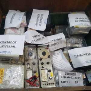Lote de instrumentos de medição