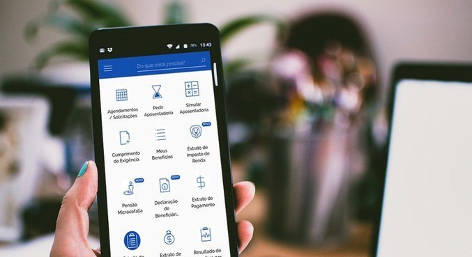 Uso do aplicativo Meu INSS ajuda a diminuir a fila dos processos em análise