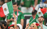 Os mexicanos também acreditavam em um bom resultado; o México empatou na estreia