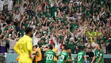 México vence por 2 a 1, mas é eliminado da Copa por saldo de gols