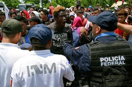Dezenas de imigrantes foram detidos na ação policial