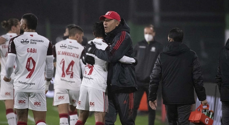 Sob comando de Renato Gaúcho, Michael da a volta por cima - Alexandre Vidal/Flamengo