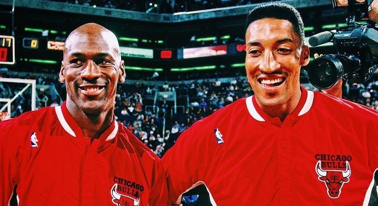 Michael Jordan e Scottie Pippen atuaram juntos no Chicago Bulls
