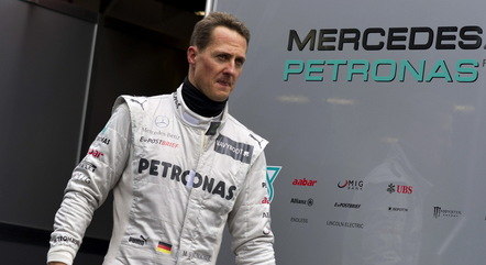 Schumacher durante sua última temporada na F1