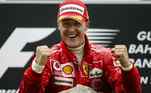 Michael Schumacher: sofreu gravíssimas fraturas na perna em 1999. Retornou e se tornou heptacampeão mundial.