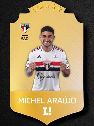 Michel Araújo - 5,5 - acertou alguns bons passes, mas poderia tentar mais jogadas verticais, principalmente lançamentos