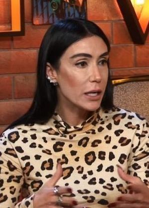 Michelle Barros durante participação em  'O Programa de Todos os Programas'