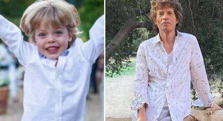 Mick  Jagger teve Davi aos 73 anos